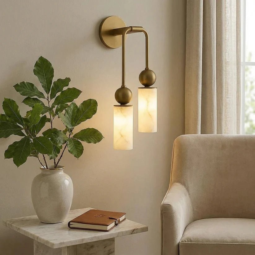 Harlin Alabaster Wall Lamp - Vakkerlight