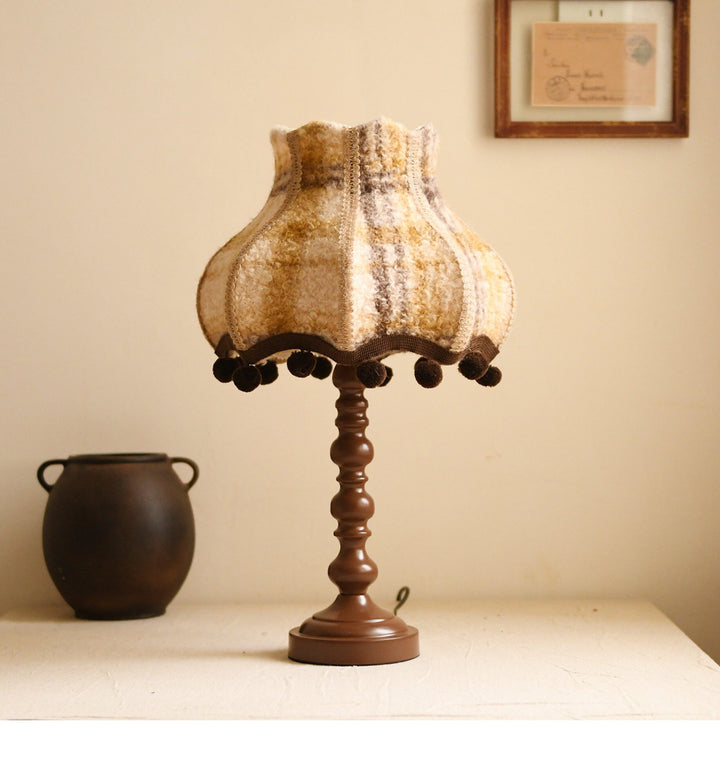 Hartley Check Table Lamp