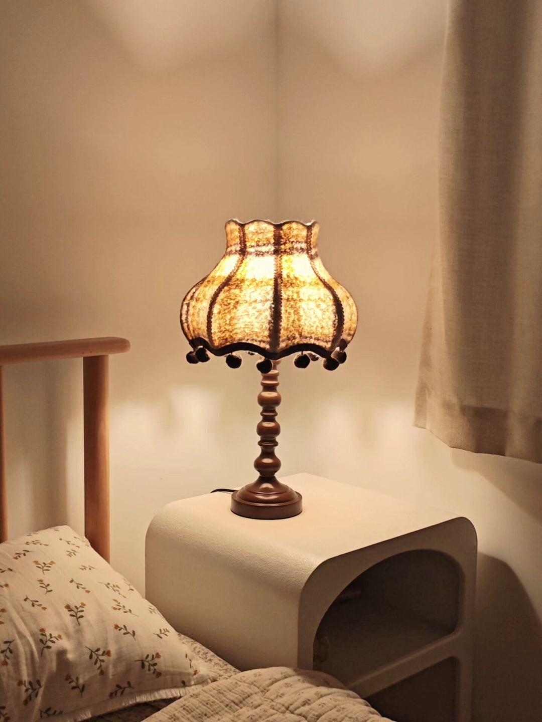 Hartley Check Table Lamp