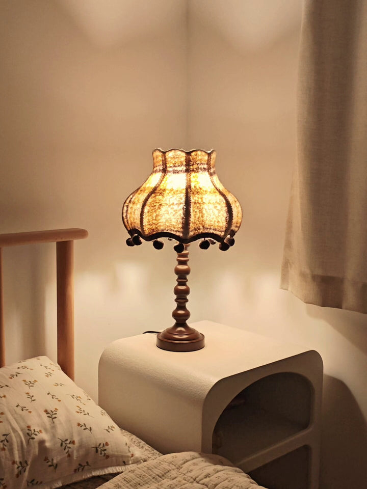Hartley Check Table Lamp