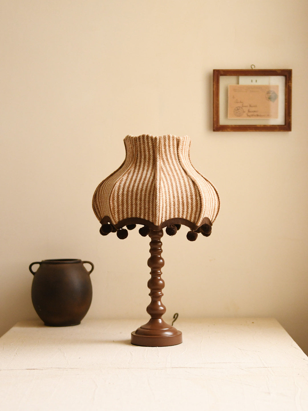 Hartley Check Table Lamp