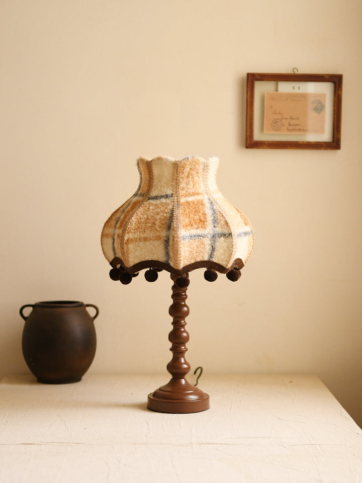 Hartley Check Table Lamp