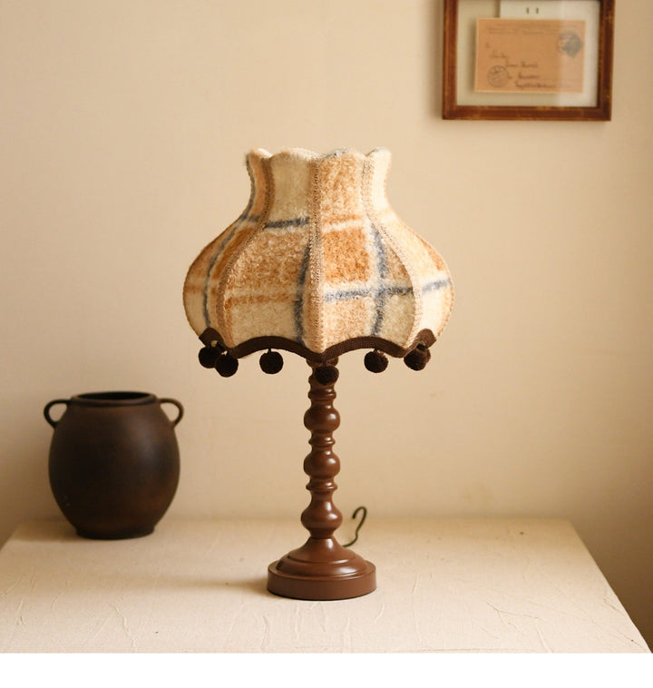 Hartley Check Table Lamp