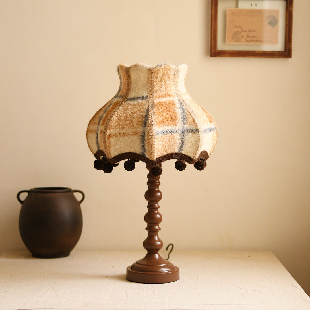 Hartley Check Table Lamp
