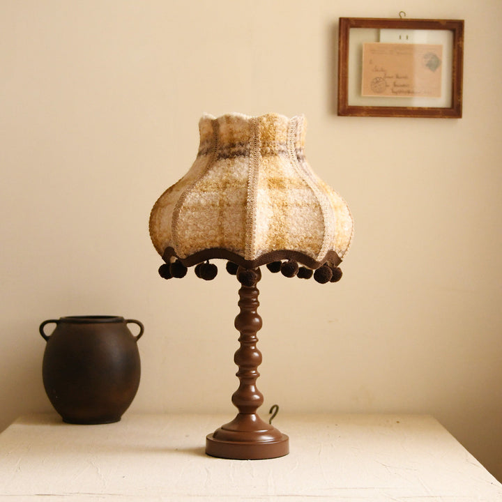 Hartley Check Table Lamp