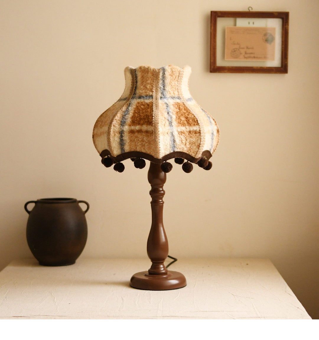 Hartley Check Table Lamp
