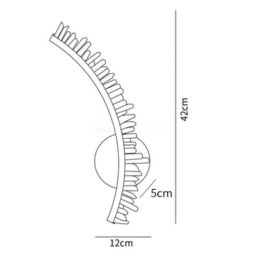 Hayes Wall Light — Dimension drawings 1