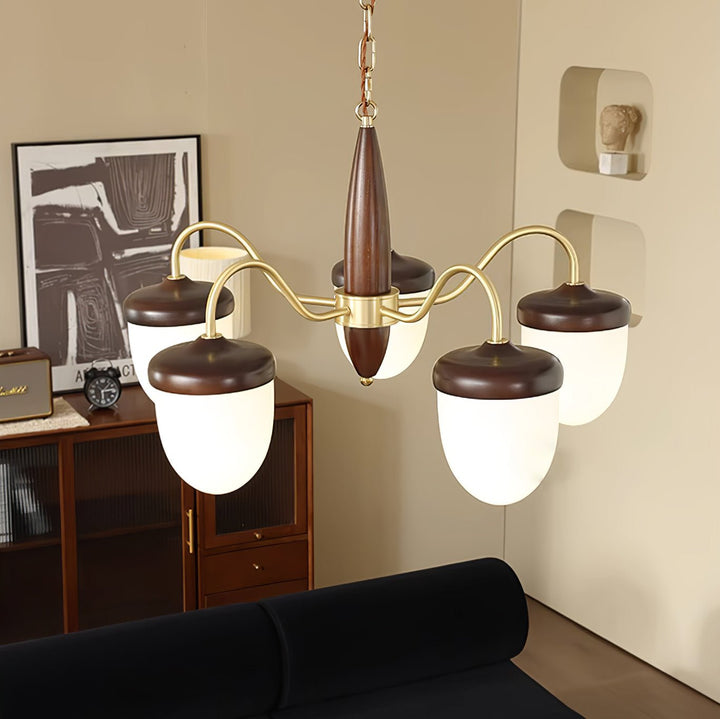 Hazelnut Branch Chandelier - Vakkerlight