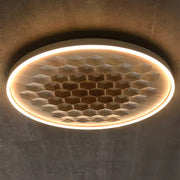 Kernhouten plafondlamp