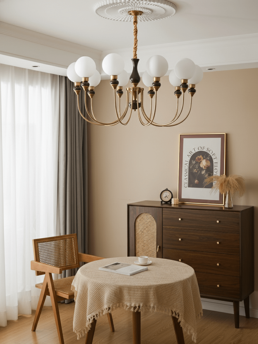 Helena Curve Chandelier - Vakkerlight