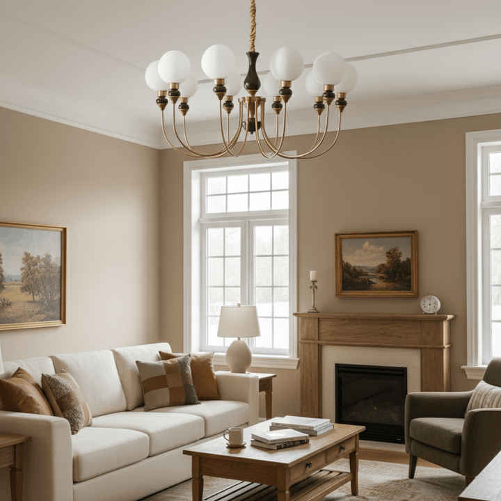 Helena Curve Chandelier - Vakkerlight