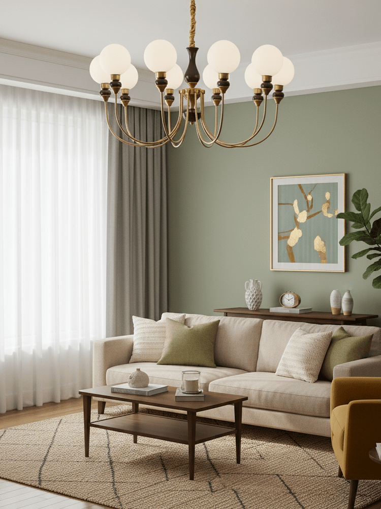 Helena Curve Chandelier - Vakkerlight