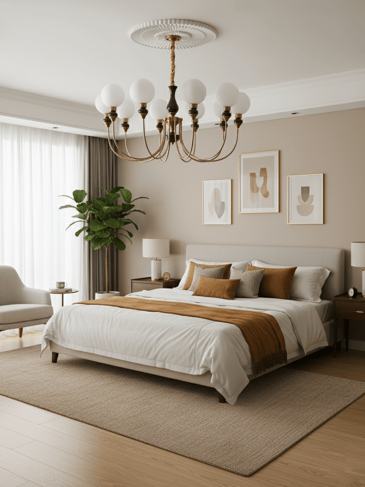 Helena Curve Chandelier - Vakkerlight