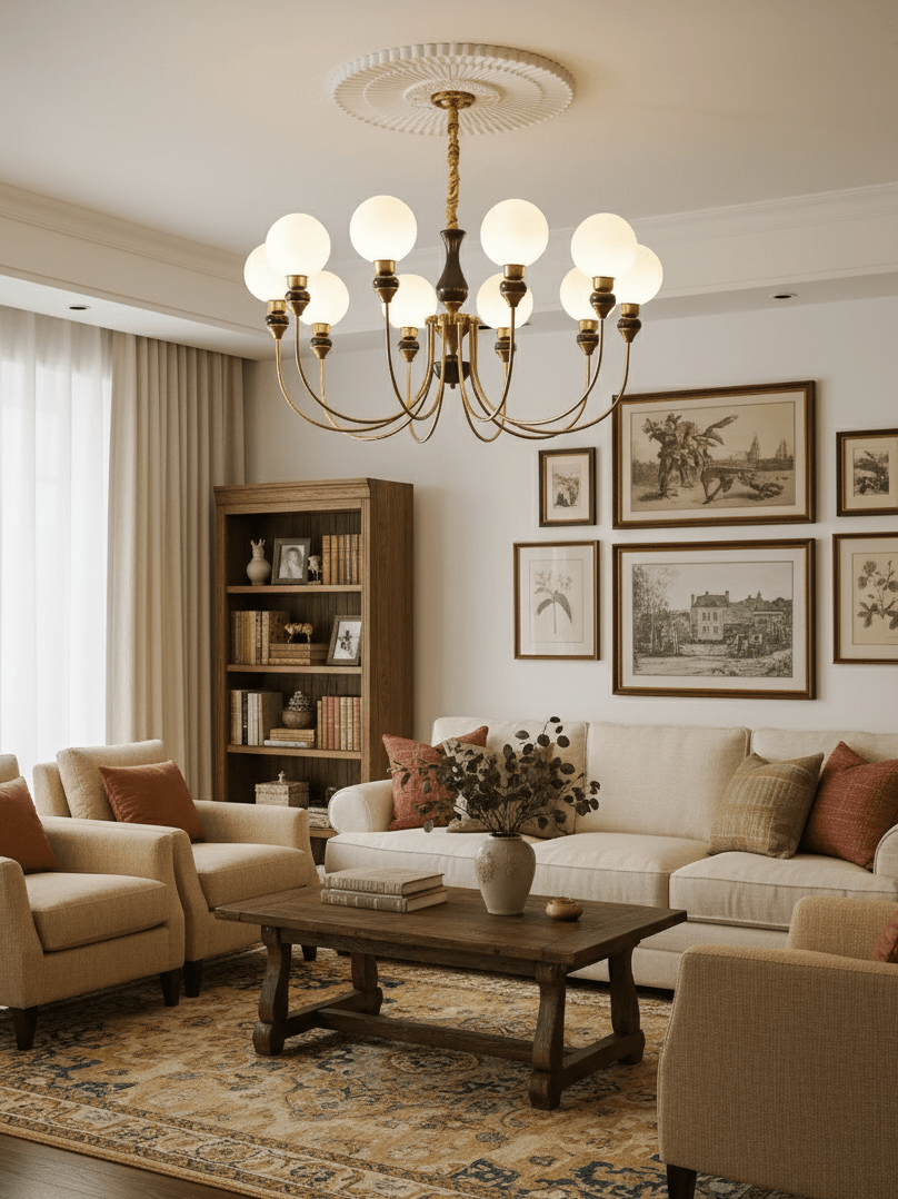 Helena Curve Chandelier - Vakkerlight