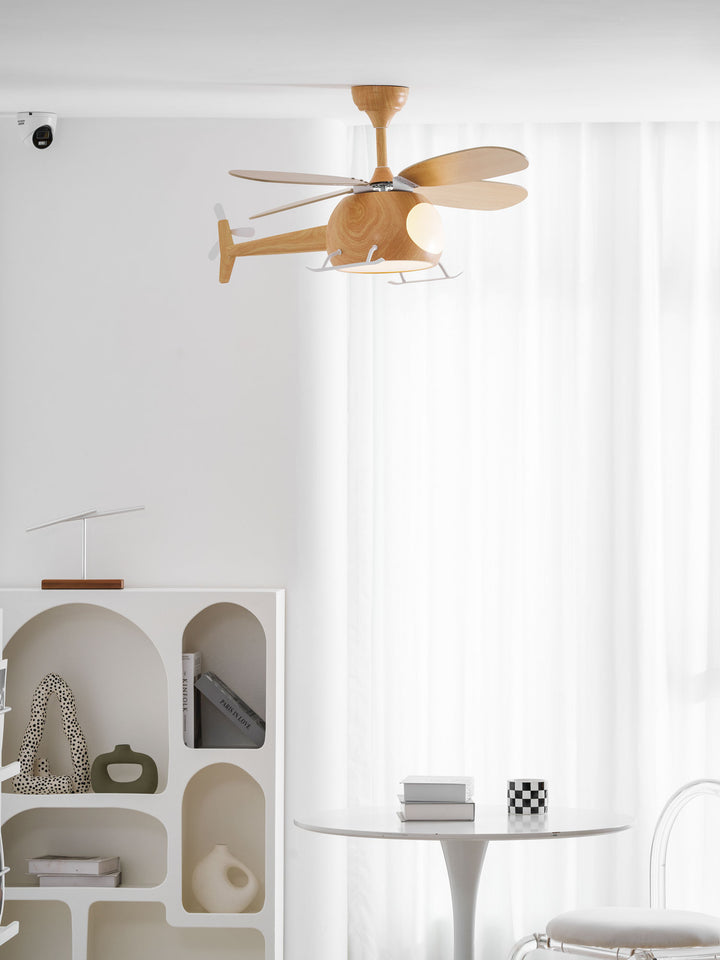 Heli Breeze Kids Ceiling Fan Light - Vakkerlight