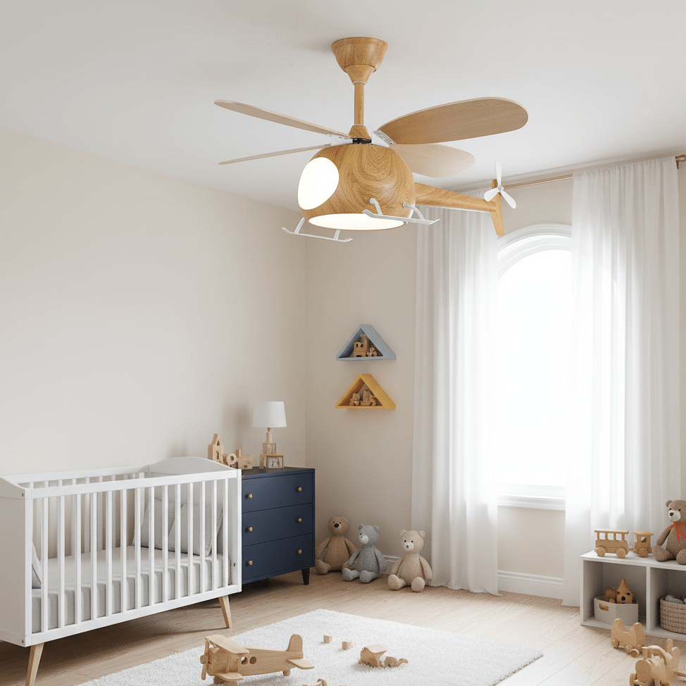 Heli Breeze Kids Ceiling Fan Light - Vakkerlight
