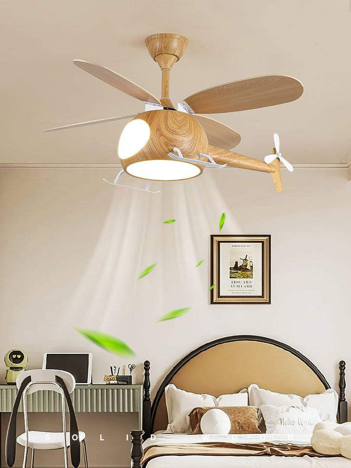 Heli Breeze Kids Ceiling Fan Light - Vakkerlight