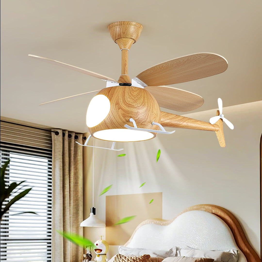 Heli Breeze Kids Ceiling Fan Light - Vakkerlight