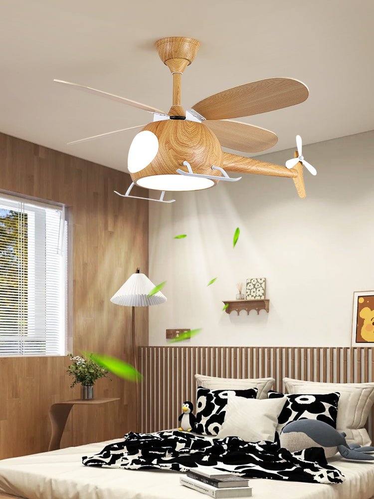 Heli Breeze Kids Ceiling Fan Light - Vakkerlight