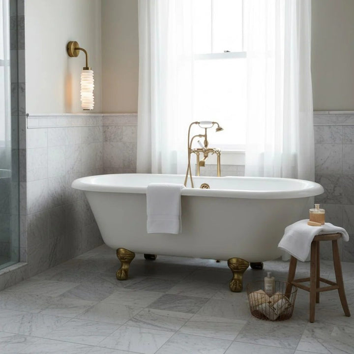 Helix Alabaster Wall Lamp - Vakkerlight