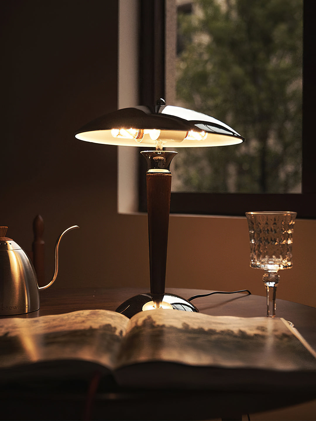 Helmet Table Lamp