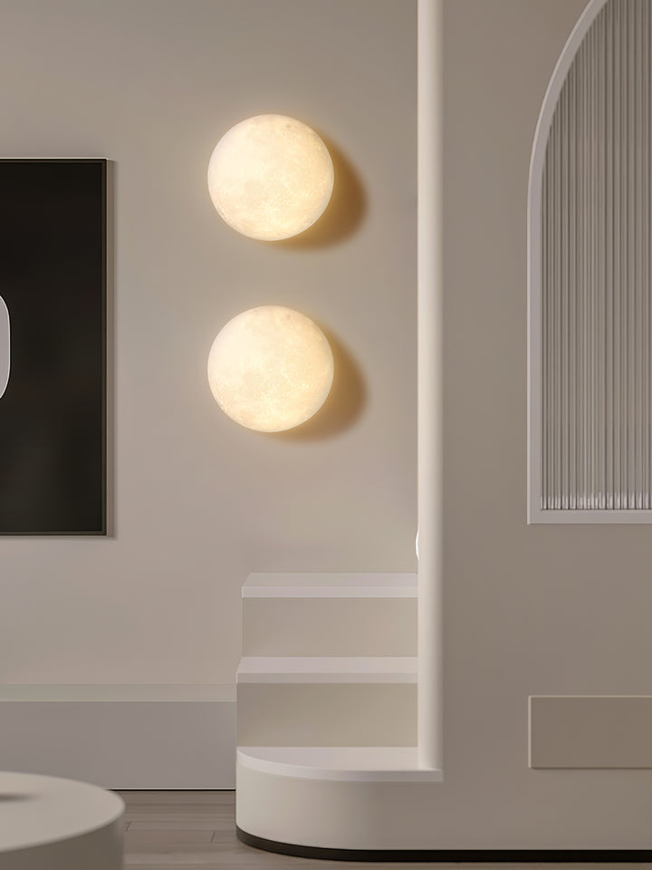 3D Moon Wall Lamp - Vakkerlight