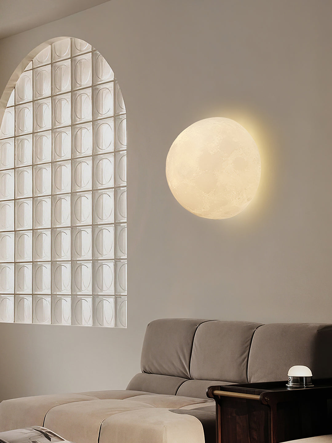 3D Moon Wall Lamp - Vakkerlight