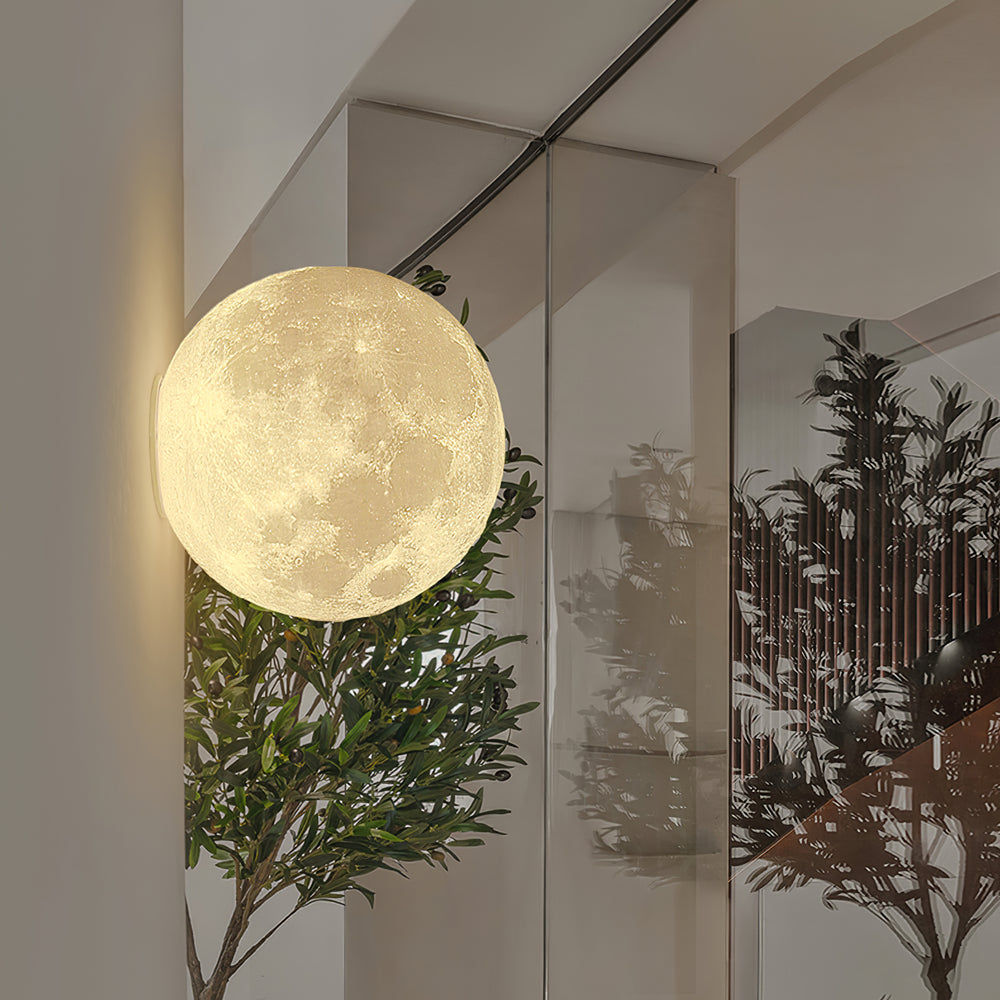 3D Moon Wall Lamp - Vakkerlight