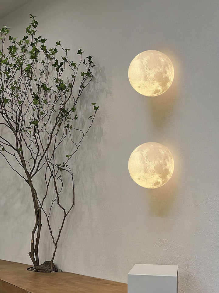 3D Moon Wall Lamp - Vakkerlight