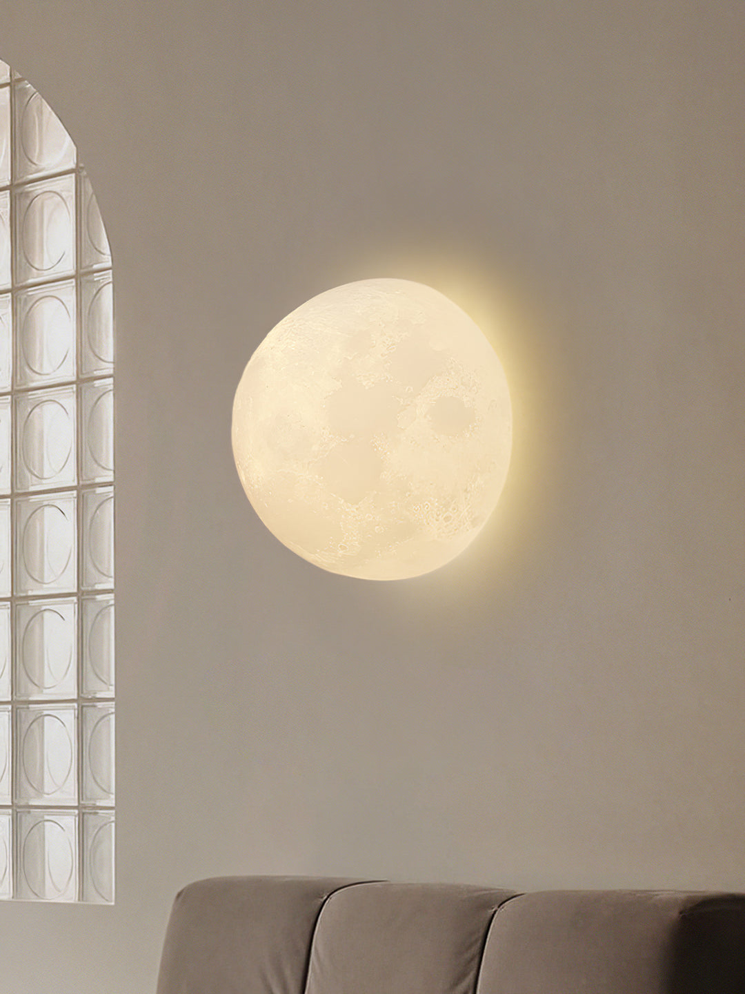 3D Moon Wall Lamp - Vakkerlight