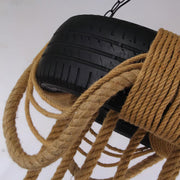 Hemp Rope Industrial Tire Chandelier - Vakkerlight