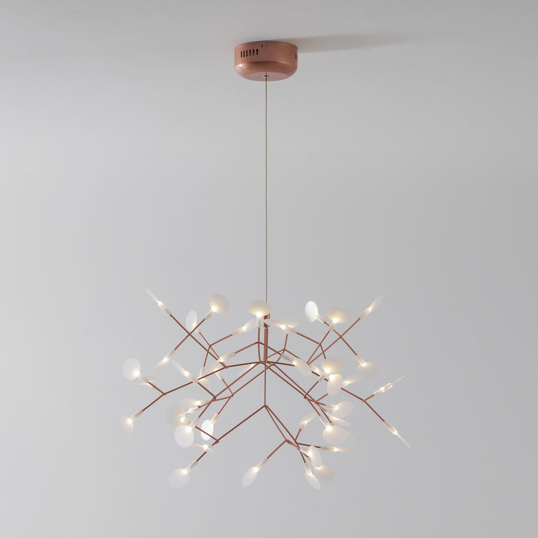 Rose Gold Firefly LED Chandelier - Vakkerlight