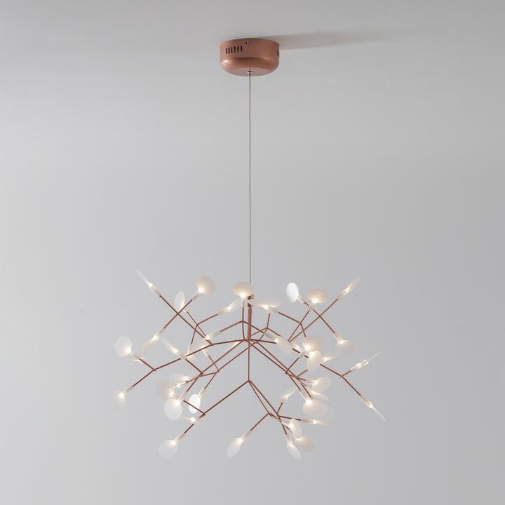 Rose Gold Firefly LED Chandelier - Vakkerlight