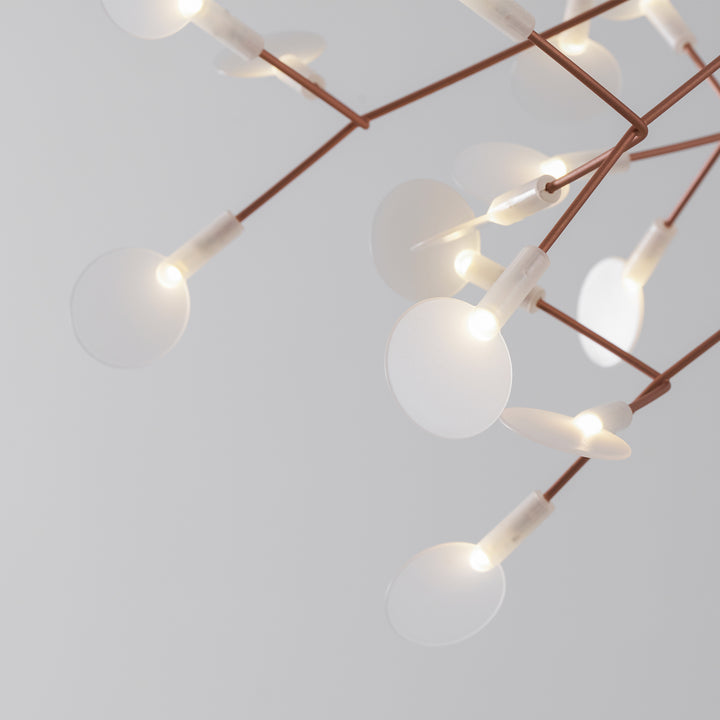 Rose Gold Firefly LED Chandelier - Vakkerlight