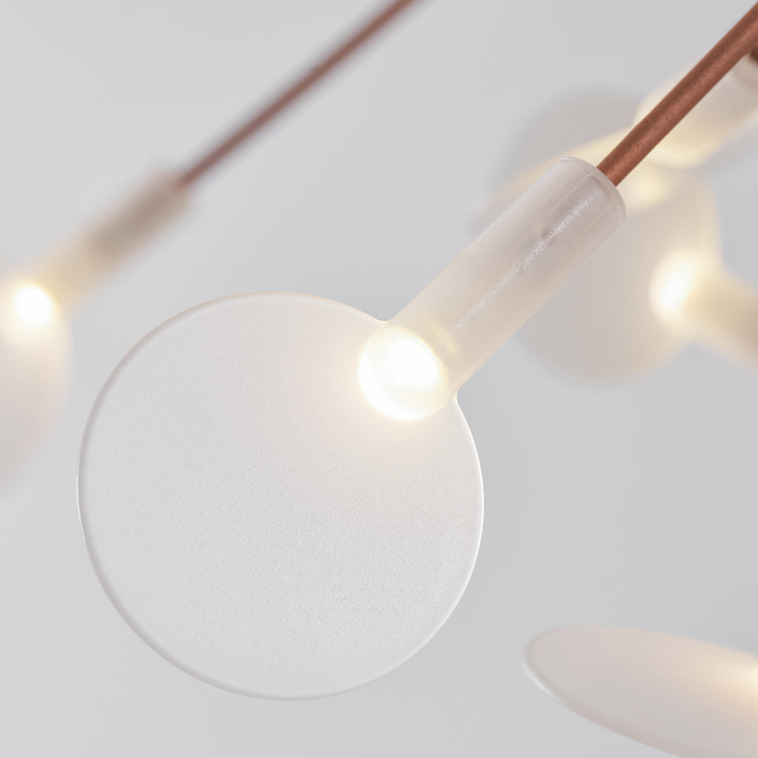 Rose Gold Firefly LED Chandelier - Vakkerlight