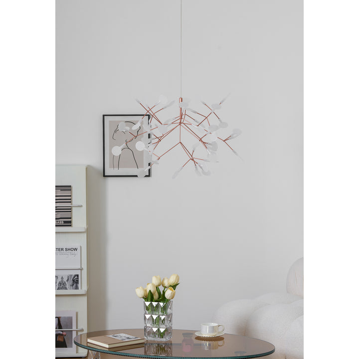 Rose Gold Firefly LED Chandelier - Vakkerlight