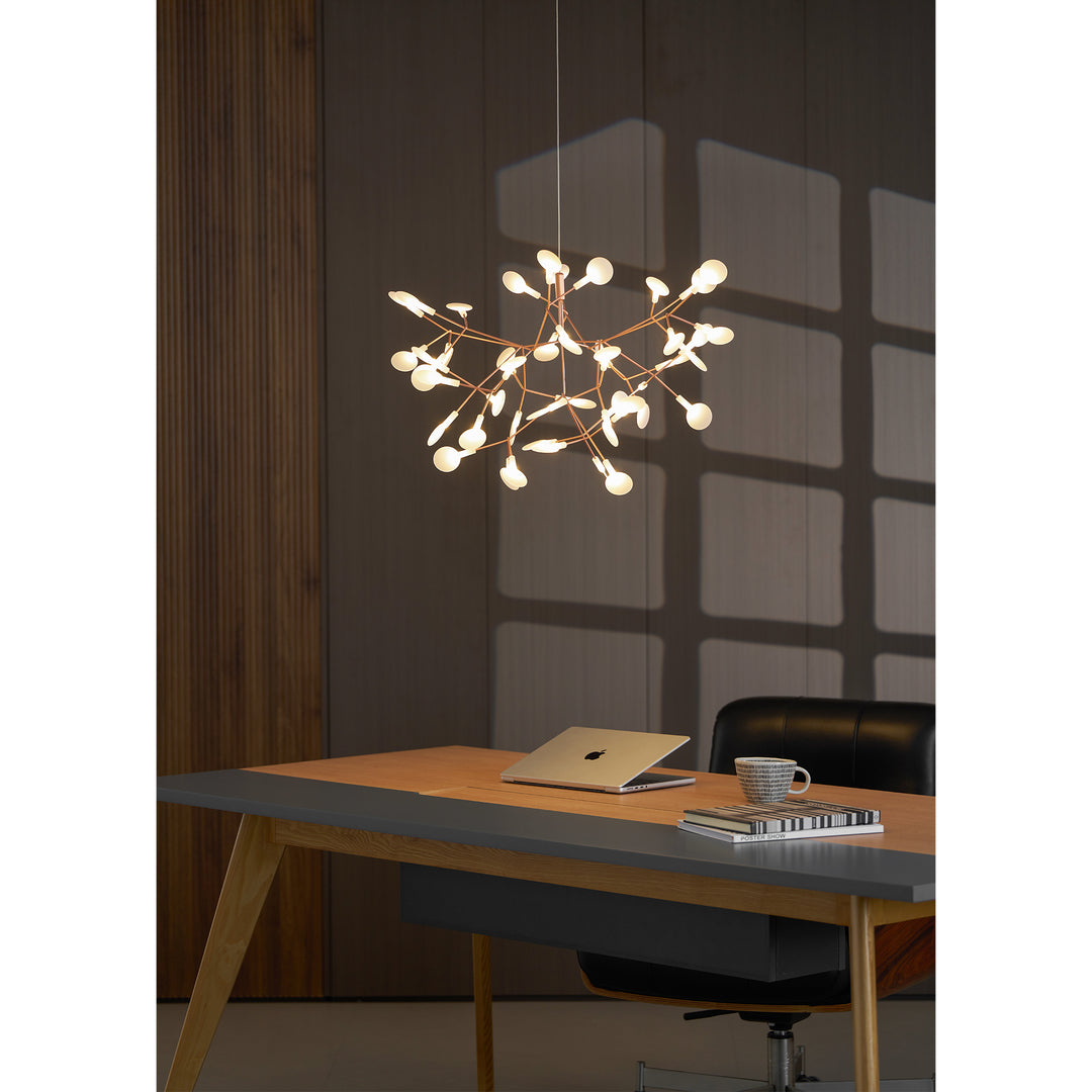 Rose Gold Firefly LED Chandelier - Vakkerlight