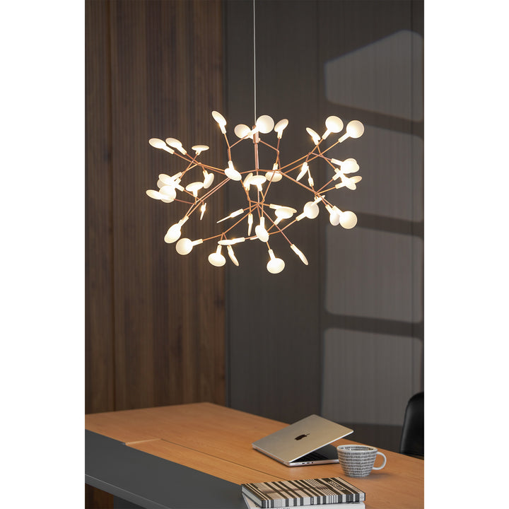 Rose Gold Firefly LED Chandelier - Vakkerlight