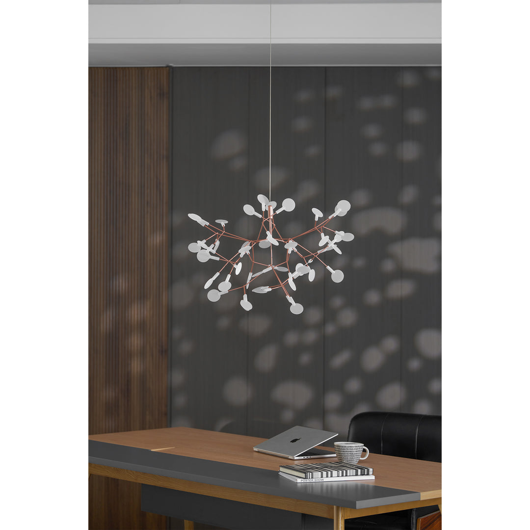 Rose Gold Firefly LED Chandelier - Vakkerlight