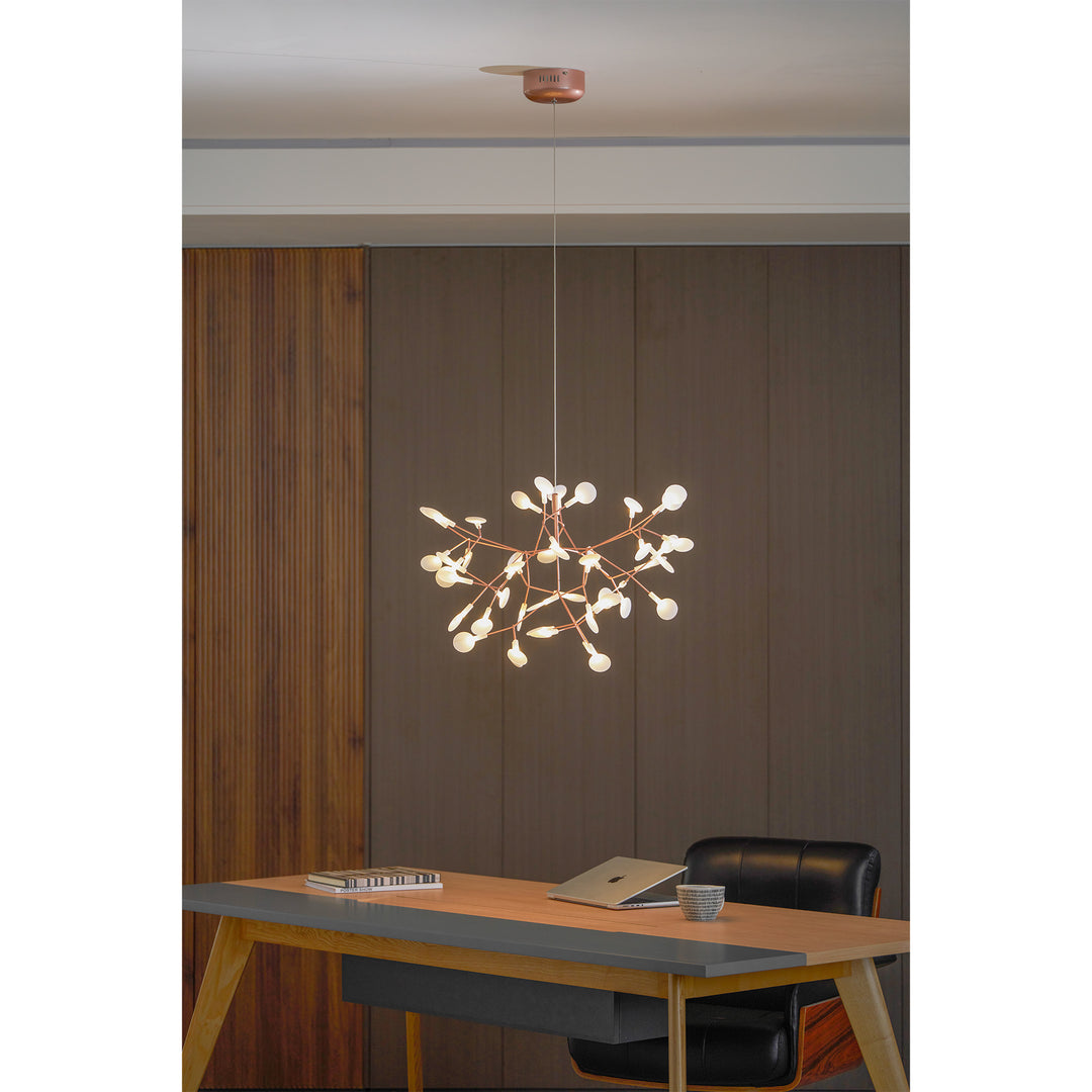 Rose Gold Firefly LED Chandelier - Vakkerlight
