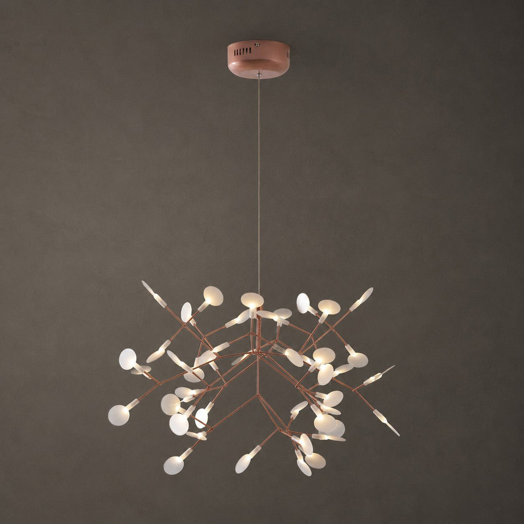 Rose Gold Firefly LED Chandelier - Vakkerlight