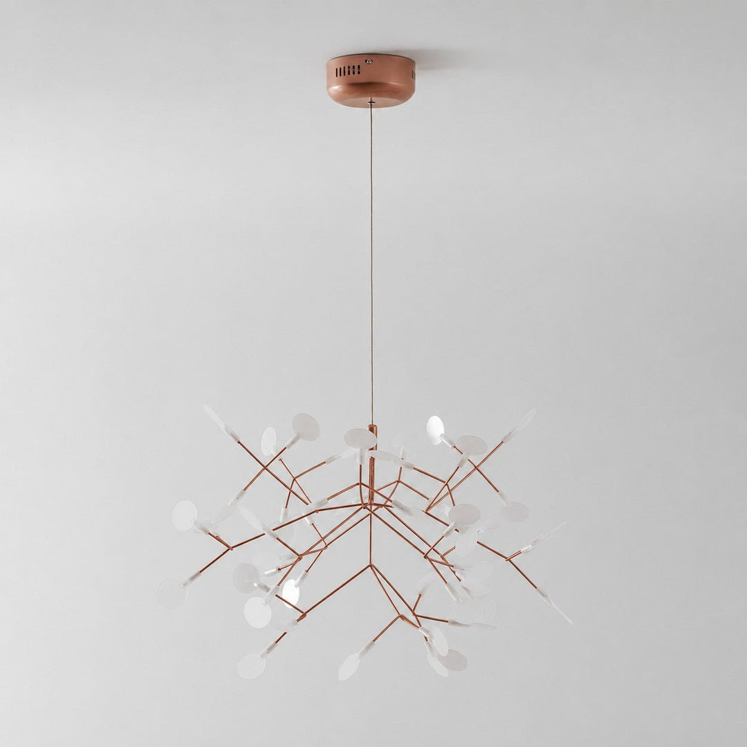 Rose Gold Firefly LED Chandelier - Vakkerlight
