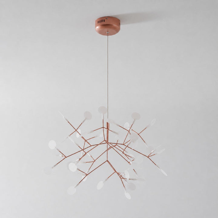 Rose Gold Firefly LED Chandelier - Vakkerlight