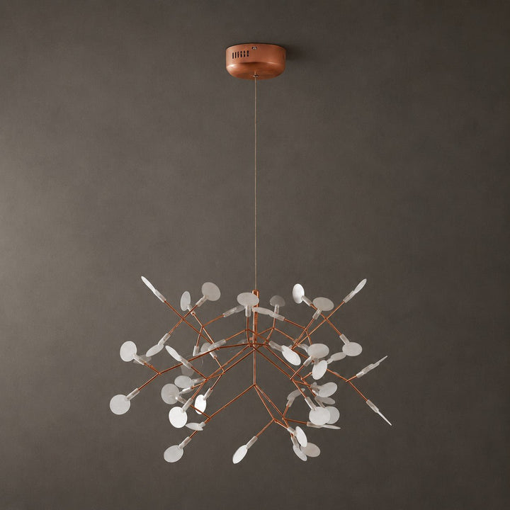 Rose Gold Firefly LED Chandelier - Vakkerlight
