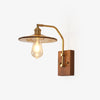 Heritage Walnut Wall Lamp