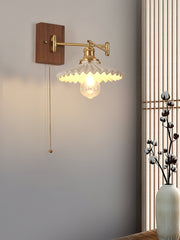 Heritage Walnut Wall Lamp - Vakkerlight