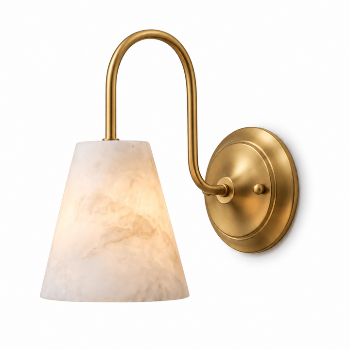 Heron Alabaster Wall Sconce