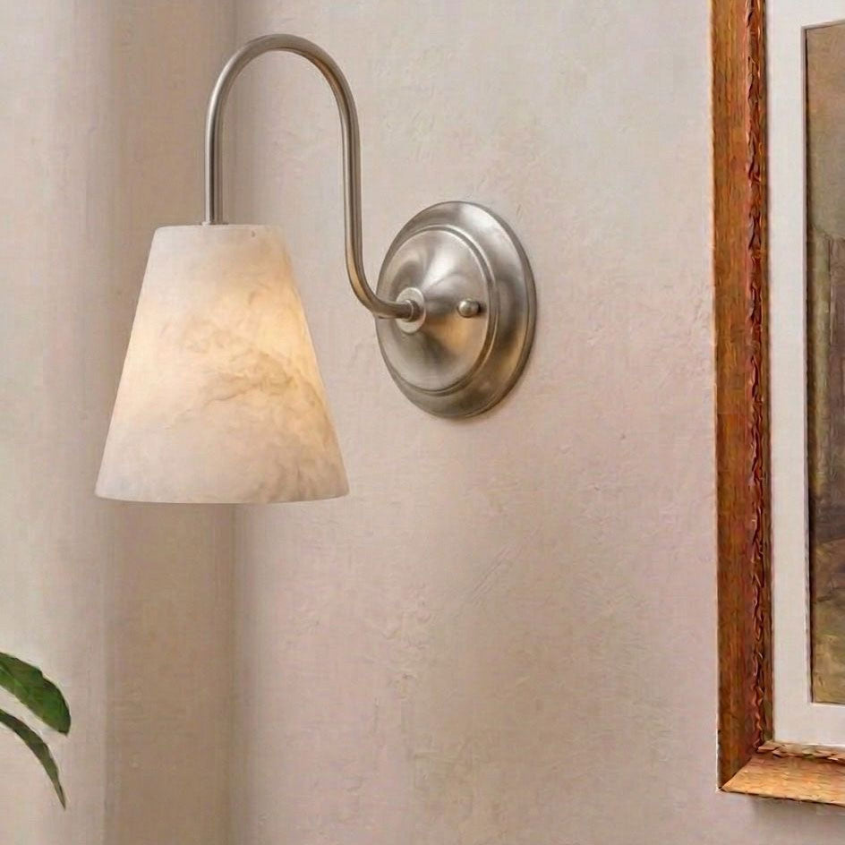Heron Alabaster Wall Sconce