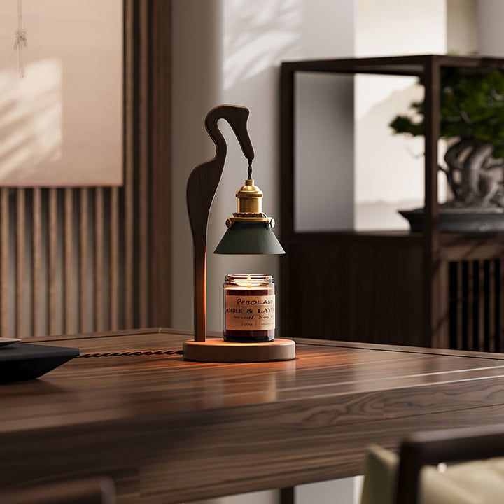 Heron Glow Candle Warmer Lamp - Vakkerlight