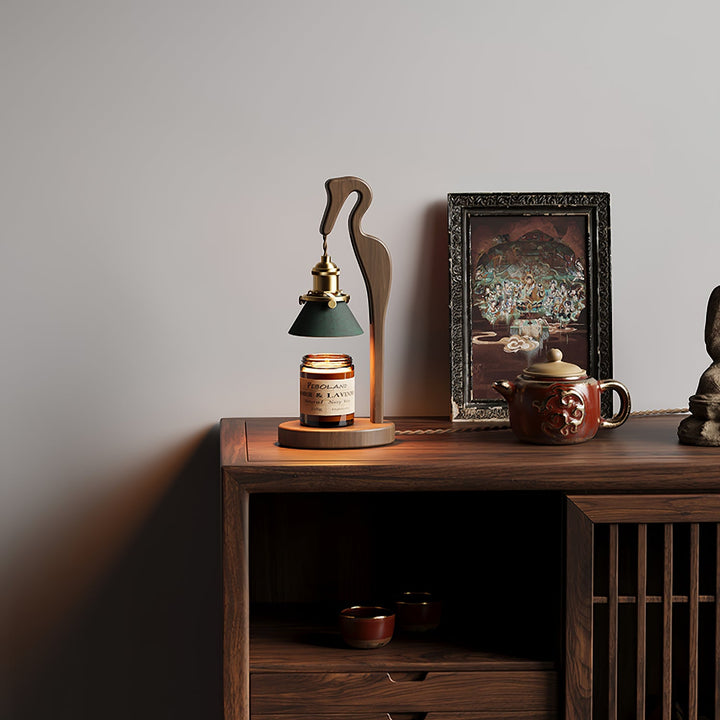 Heron Glow Candle Warmer Lamp - Vakkerlight